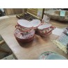 LOT 7 TASSES JAPONAISE PORCELAINE FINE
