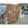 6/DN17-MEUBLE TECK 5 TIROIRS 60*45*HT120  CM