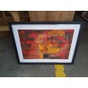 PEINTURE ABSTRAITE TOUR NOIR SCHIFFNER