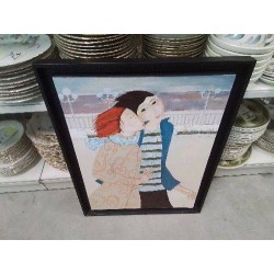 TABLEAU COUPLE AMOUREUX 