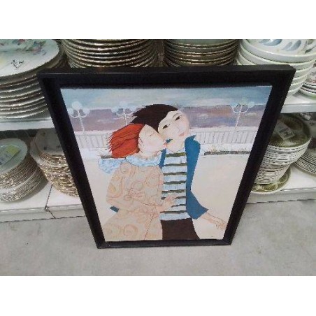 TABLEAU COUPLE AMOUREUX 