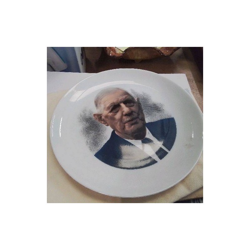 ASSIETTE SOUVENIR DE GAULLE