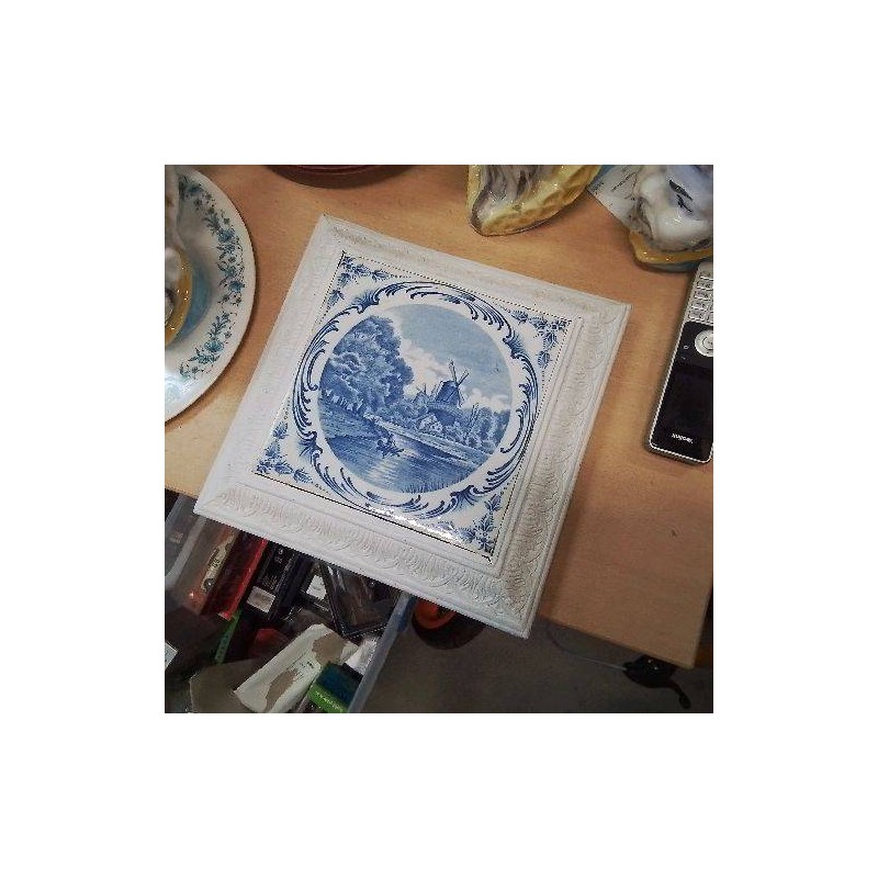 DESSOUS DE PLAT DÉCOR MOULIN BLEU