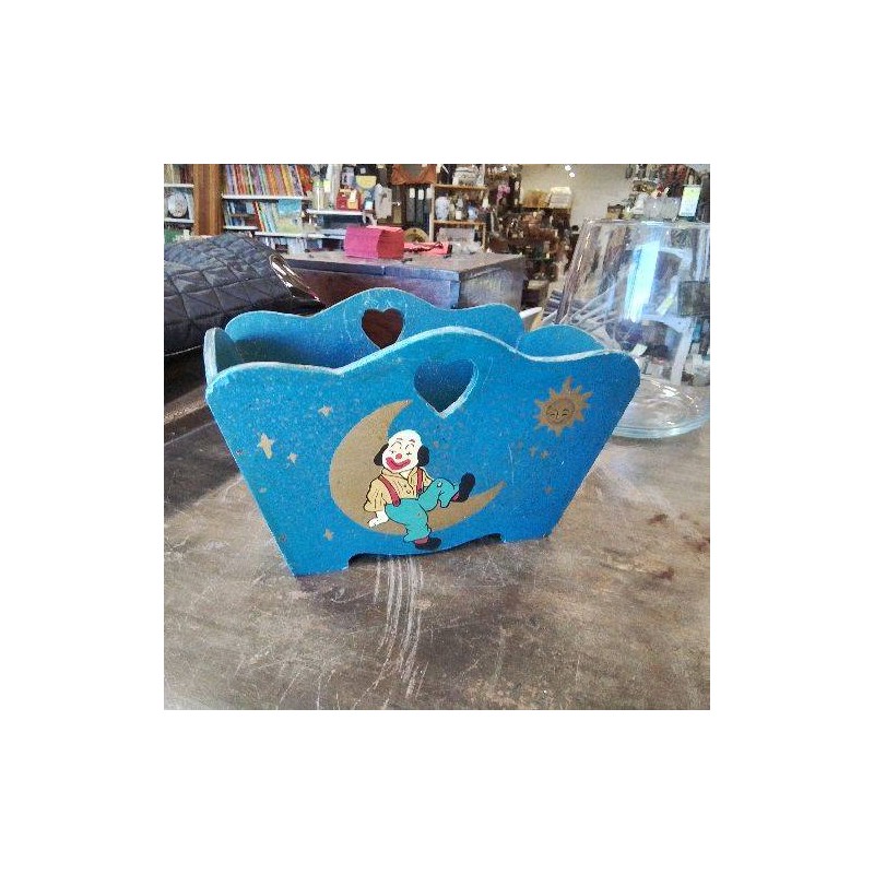 PANIERE DECO CLOWN ANCIENNE 