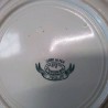 LOT DE 6 ASSIETTES CREUSES BLC VERT MARGOT 