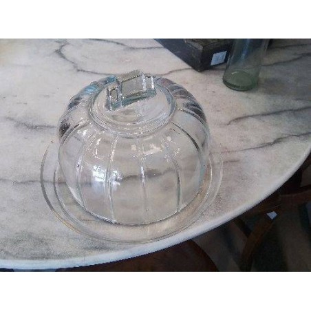 CLOCHE DE TABLE VERRE ANC EN L ETAT