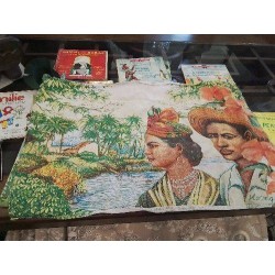 TORCHON PANNEAU TEXTILE MARTINIQUE