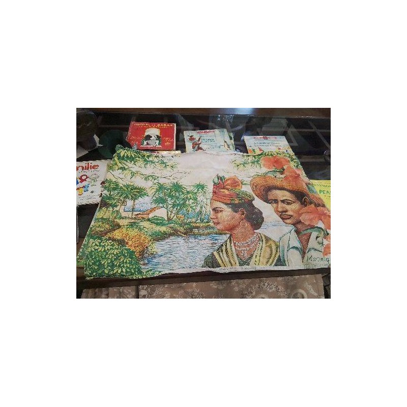 TORCHON PANNEAU TEXTILE MARTINIQUE
