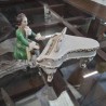 SUJET PORCELAINE 2P PIANISTE + PIANO
