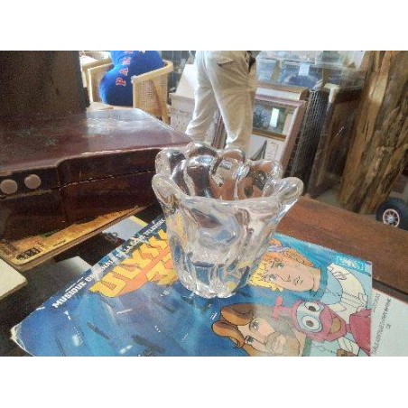 VASE CRISTAL BOUGEOIR DAUM PM