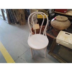 CHAISE BISTROT PATINÉE TAUPE