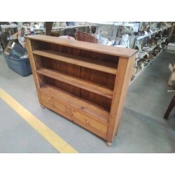 BAS DE BUFFET VAISSELIER PLAT PIN 2T 118X104HAUTX21