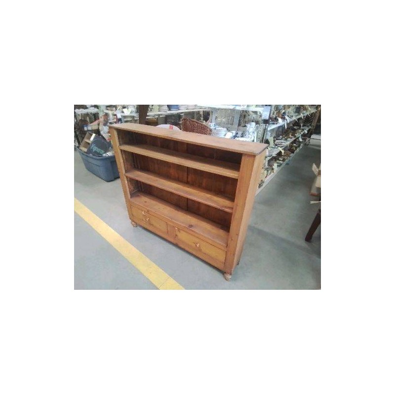 BAS DE BUFFET VAISSELIER PLAT PIN 2T 118X104HAUTX21
