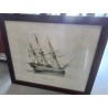CADRE GM REPRO BATEAU NAVIRE ÉCHOUÉ 