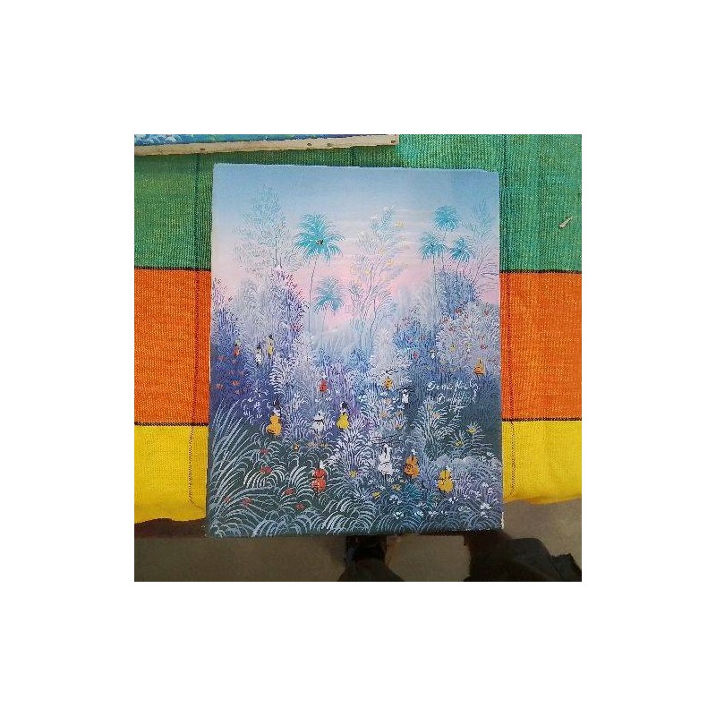 PEINTURE NAIVE HAITIENNE