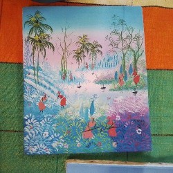 PEINTURE NAIVE HAITIENNE