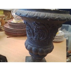 VASE TP MEDICIS DECO PEINT GRIS