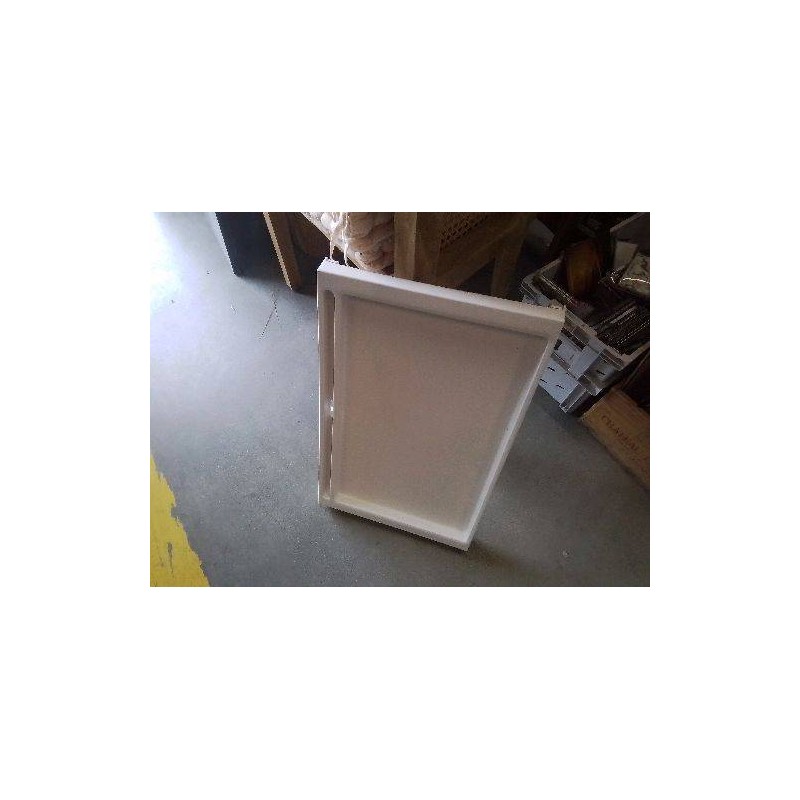 PLATEAU PTIT DEJ PVC BLANC 