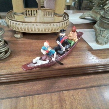 FIGURINE PIXI TINTIN PIROGUE