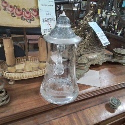 CHOPE CRISTAL ETAIN DÉCOR CHASSE