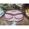 POCHETTE RANGEMENT VOYAGE SOUTIEN GORGE POIS ROSE