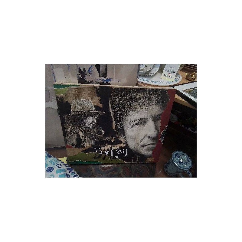 TABLEAU COLLAGE SIGNÉ JEROME MM BOB DYLAN