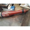 ENSEIGNE PINCEAU CALLIGRAPHIE ANC BOIS LAQUÉ 