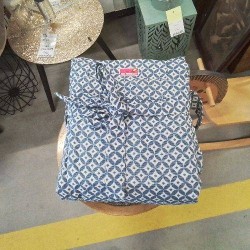 SAC SERVIETTE SO BEACH BLC BLEU
