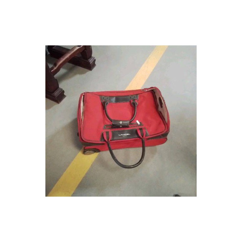 SAC TROLLEY ROUGE LANCEL 000