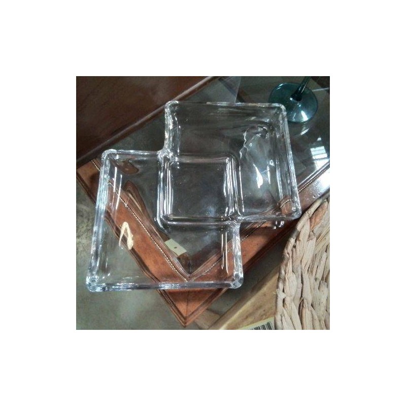 PLATEAU VERRE COMPARTIMENTS 