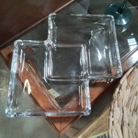 PLATEAU VERRE COMPARTIMENTS 