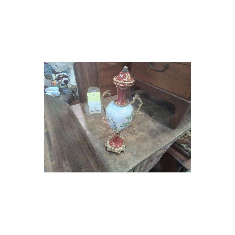 PIED DE LAMPE DÉCOR ROMANTIQUE RGE DORÉ 