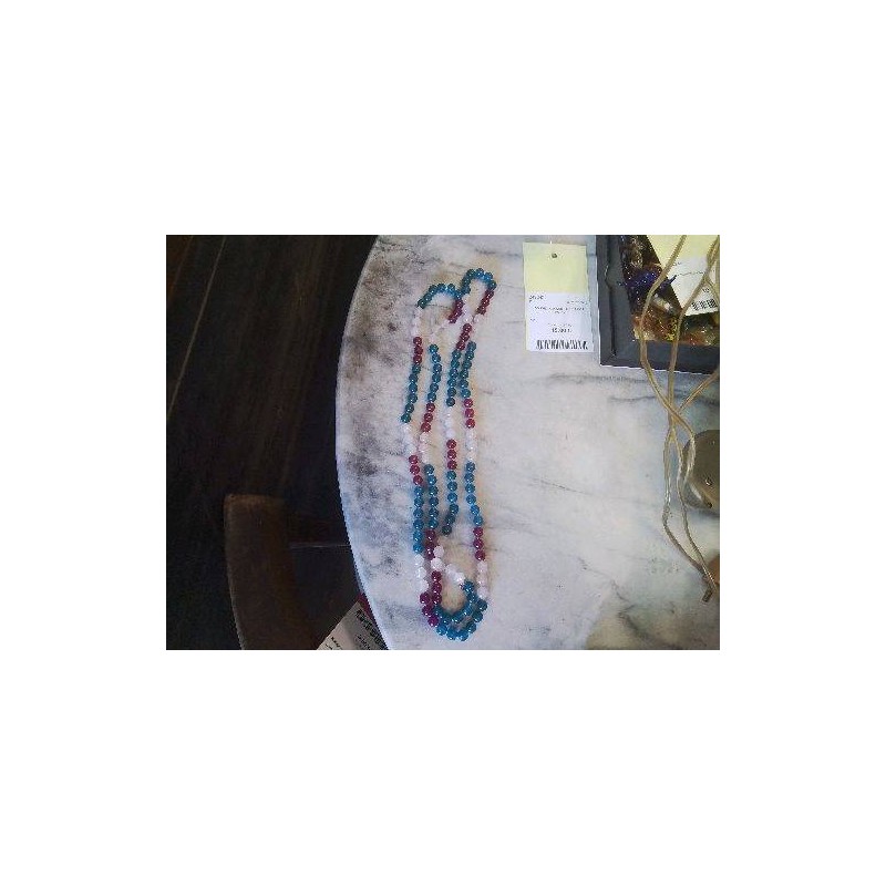 COLLIER PIERRES COULEURS LOLA ROSE