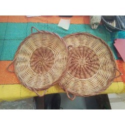 DUO PANIÈRES TRESSÉES PLATES