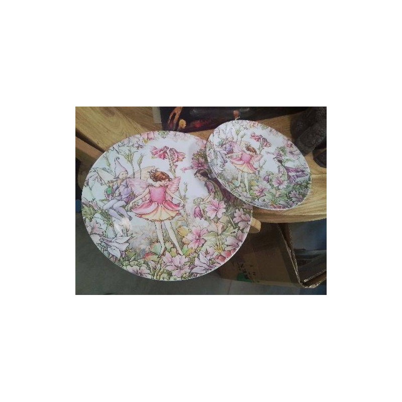 ENS 2 ASSIETTES FAIRIE PM+MM