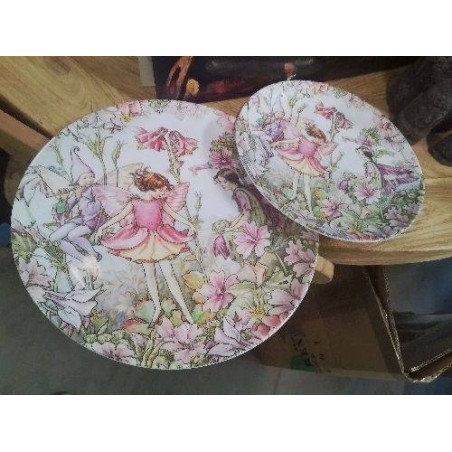 ENS 2 ASSIETTES FAIRIE PM+MM