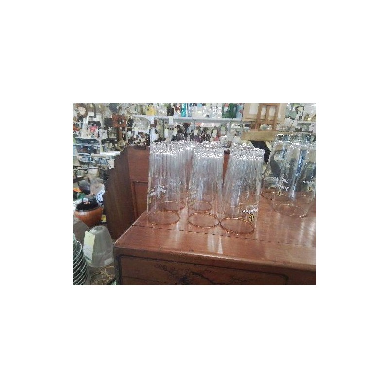 LOT 6 VERRES JUPILER STRIÉS