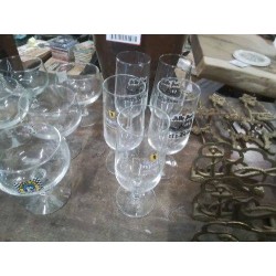 LOT 5 VERRES BIERES JUPILER+SETZ