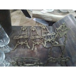 CHEVALET TPM DORÉ
