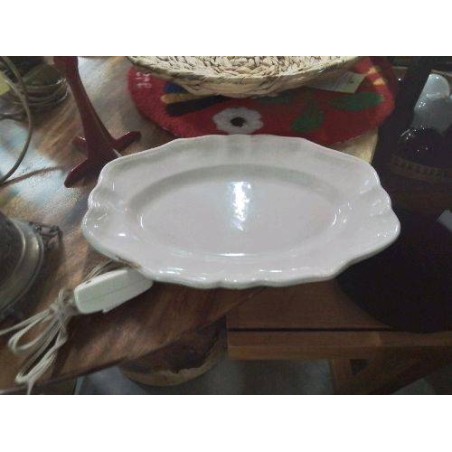 PLAT OVALE BLANC
