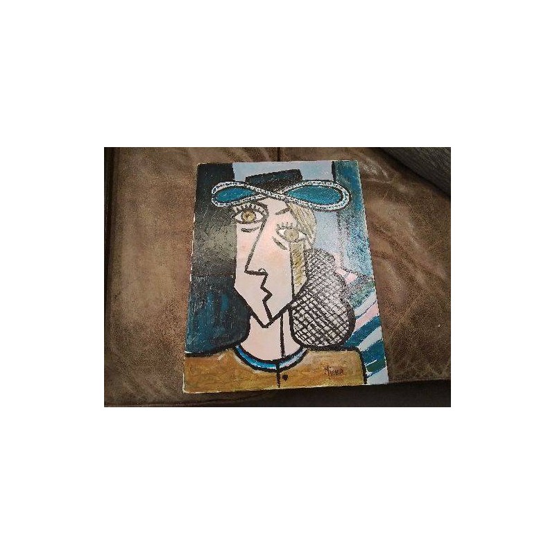 TABLEAU REPRO PORTRAIT CUBISTE