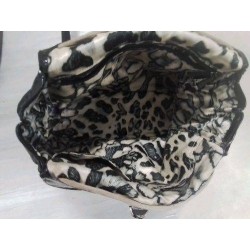 SAC LONGCHAMP NOIR INTÉRIEUR IMPRIMÉ