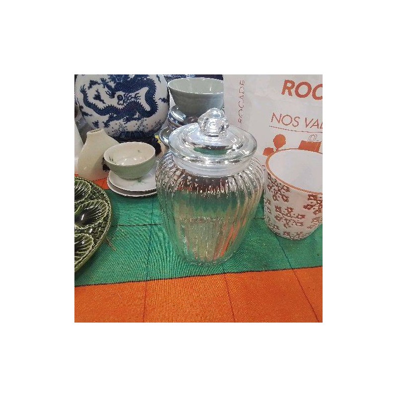 POT VERRE STRIÉ 