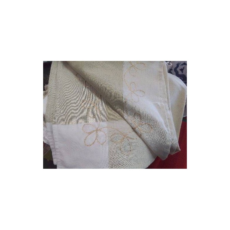 NAPPE LINVOSGES BEIGE KAKI ECRU