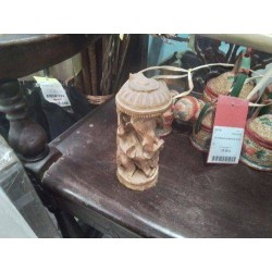 STATUETTE BOIS ELEPHANT