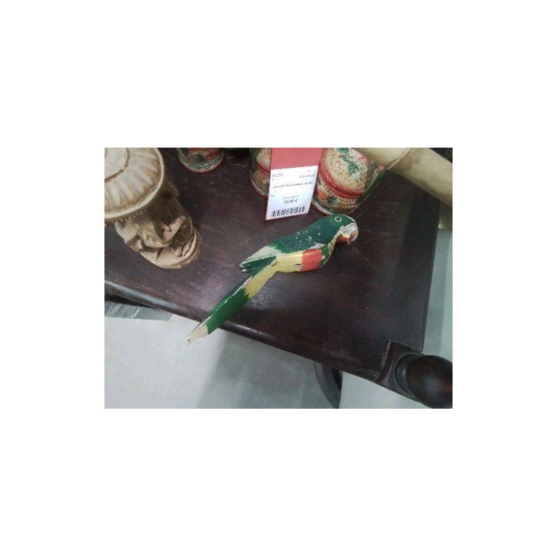 STATUETTE PERROQUET EN L’ETAT