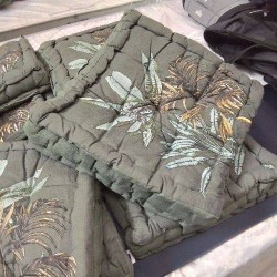 COUSSIN FLEURI DE SOL