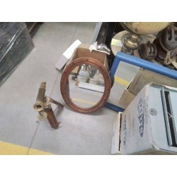 MIROIR OVALE BOIS