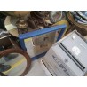 MIROIR CARRÉ BLEU