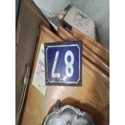 ANC PLAQUE NUMERO 87